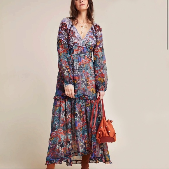 Anthropologie Dresses & Skirts - Maeve Annabella Maxi Dress